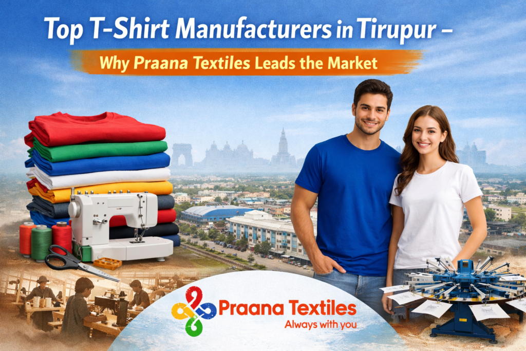 Top T Shirt Manufacturers in Tirupur