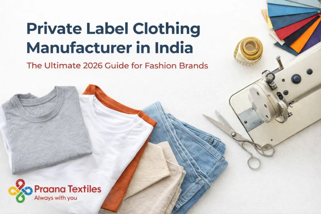 Private label garment manufacturing services in India